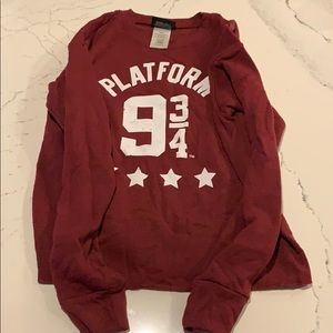 Harry Potter platform 9 3/4 crewneck